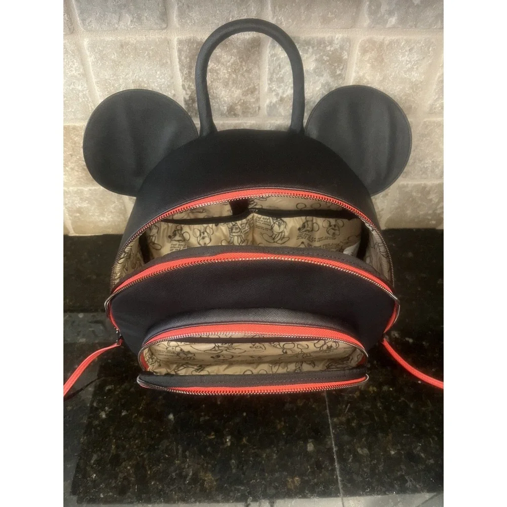 Disney World Mickey Mouse‎ Freshly Picked Anaheim Backpack Black Diaper Bag Park